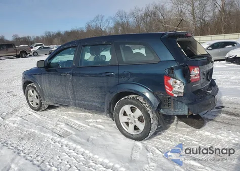 2013 Dodge Journey American Value Pkg z USA, uszkodzony, nr VIN 3C4PDCAB0DT578063